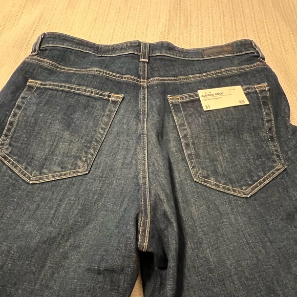 #1949. AG Los Angeles High Rise Vintage Fit Alexxis Boot Cut Jeans. Size 31 NWT - Picture 12 of 13